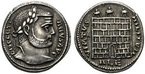 Diocletian (284-305), Argenteus, Alexandria, ... 