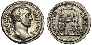Galerius Maximianus, as caesar (Diocletian, ... 