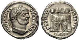 Constantius I, as Caesar (Maximian ... 