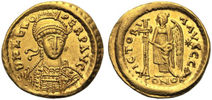 Zeno (474-491), Solidus, Constantinopolis, ... 