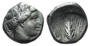Southern Lucania, Metapontion, c. 400-340 ... 