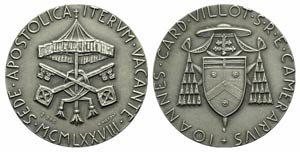 Papal, II Sede Vacante 1978. AR Medal (40mm, ... 