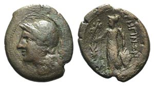 Bruttium, Rhegion, c. 215-150 BC. Æ ... 