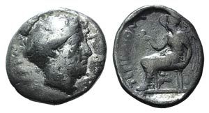 Bruttium, Terina, c. 440-425 BC. AR Stater ... 
