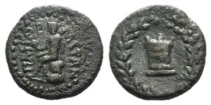 Sicily, Panormos, c. 208-180 BC. Æ (17mm, ... 