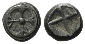 Attica, Athens, c. 515-510 BC. AR Obol (6mm, ... 