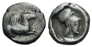 Corinth, c. 480-400 BC. AR Stater (18mm, ... 
