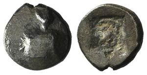 Cyclades, Melos, c. 480-470 BC. AR Hemiobol ... 