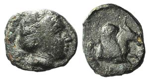 Mysia, Lampsakos, c. 4th-3rd century BC. Æ ... 