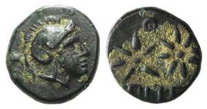 Mysia, Pergamon, c. 310-282 BC. Æ (8mm, ... 
