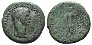 Claudius (41-54). Æ Sestertius (36mm, ... 