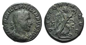 Philip I (244-249). Æ As (24mm, 9.83g, 1h). ... 