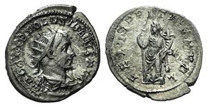 Volusian (251-253). AR Antoninianus (23mm, ... 