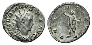 Valerian I (253-260). AR Antoninianus ... 