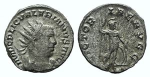 Valerian I (253-260). Antoninianus (21mm, ... 