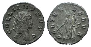 Gallienus (253-268). Antoninianus (21mm, ... 