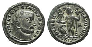 Licinius I (308-324). Æ Follis (21mm, ... 