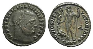 Licinius I (308-324). Æ Follis (21.5mm, ... 