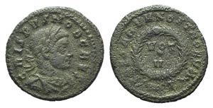 Crispus (Caesar, 316-326). Æ Follis (20mm, ... 