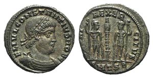 Constantius II (Caesar, 324-337). Æ (16mm, ... 