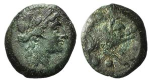 Northern Lucania, Paestum, c. 218-201 BC. Æ ... 