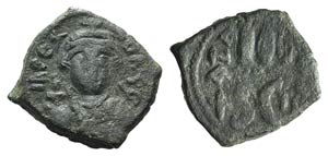 Constans II (641-668). Æ 40 Nummi (24mm, ... 