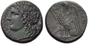 Sicily, Syracuse, Hicetas (288-279), Bronze, ... 