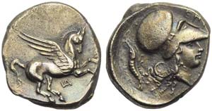 Akarnania, Anaktorion, Stater, c. 350-300 ... 