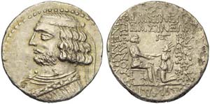 Orodes II (57-38), Tetradrachm, Seleukeia on ... 