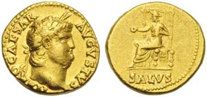 Nero (54-68), Aureus, Rome, c. AD 65-66; AV ... 