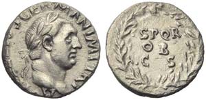 Vitellius (69), Denarius, Rome, c. late ... 