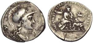 Trajan (98-117), Restitution Denarius, Rome, ... 