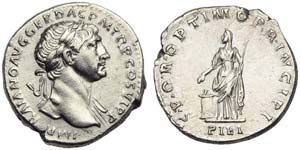 Trajan (98-117), Denarius, Rome, AD 112-114; ... 