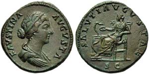 Faustina Minor, daughter of Antoninus Pius ... 