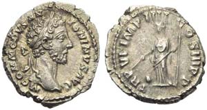 Commodus (177-192), Denarius, Rome, AD 181; ... 