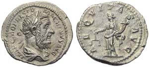 Macrinus (217-218), Denarius, Rome, AD 218; ... 