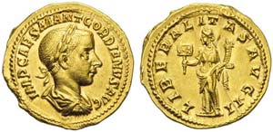 Gordian III (238-244), Aureus, Rome, AD 240; ... 
