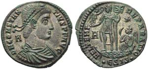 Constantius II (337-361), Nummus, Siscia, AD ... 