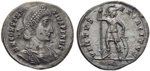 Constantius II (337-361), Light Miliarense, ... 