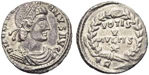 Julian II (360-363), Siliqua, Treveri, AD ... 