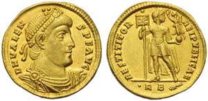 Valens (364-378), Solidus, Rome, AD 364; AV ... 