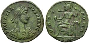 Gratian (367-383), Medallion, Rome, AD ... 