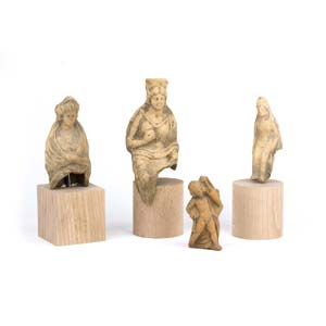 A collection of statuettes Magna Graecia, ... 