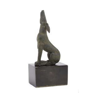 Roman bronze hound 3rd – 4th ... 