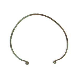 Celtic bronze torque 4th – 3rd century BC; ... 