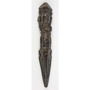Purbha dagger decorated with three ... 
