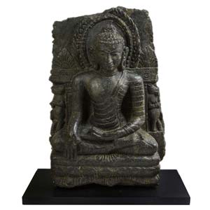 Wonderful stele displaying Buddha calling ... 