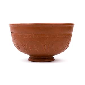 Roman terra sigillata bowl Gaul, 2nd century ... 