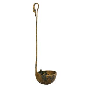 Roman bronze ladle 1st – 2nd century AD; ... 