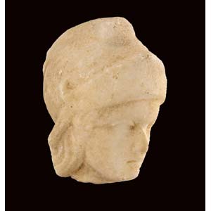 Greco-Roman male helmeted head ca. ... 